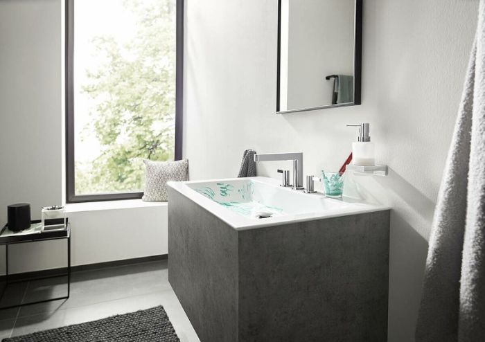 Диспенсер для жидкого мыла AddStoris Hansgrohe 41745000, хром