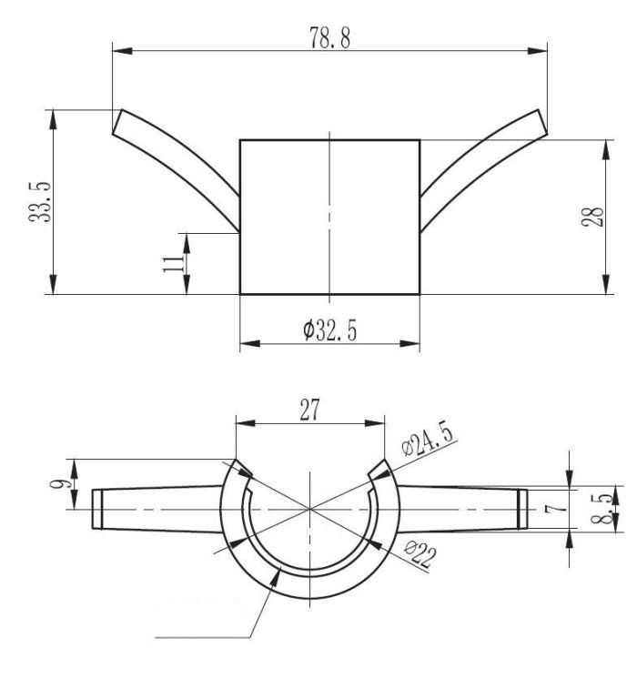 Держатель для мочалки ESKO (BSH01)