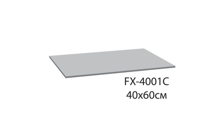 Коврик для ванной Fixsen Soft, синий, 1-ый (40х60 см), (FX-4001C)