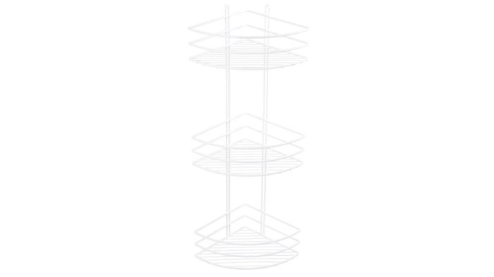 Полка Fixsen угловая трехэтажная белая (FX-710W-3)