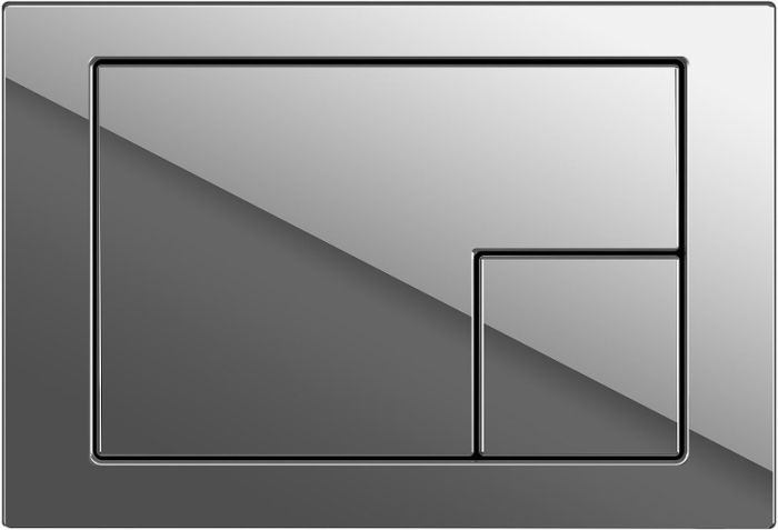 Инсталляция Cersanit VECTOR 40 для унитаза механическая кнопка Cersanit CORNER пластик хром глянцевый (64183)