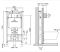 Инсталляция для унитаза OLI 74 plus cap AC sanitarblock  (878626)