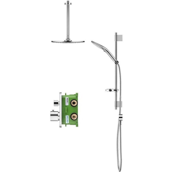 Душевая система с термостатом Swedbe Platta sw_5557 1050 мм x 300 мм, хром