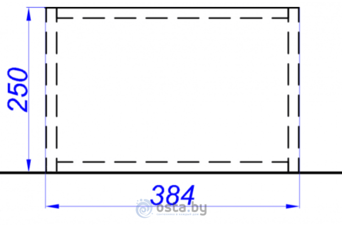 Напольный комплект ножек AQWELLA Fargo , 1,8см  (FRGN380)