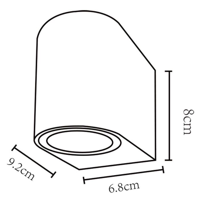 Накладной светильник Arte Lamp Compass A3102AL-1BK