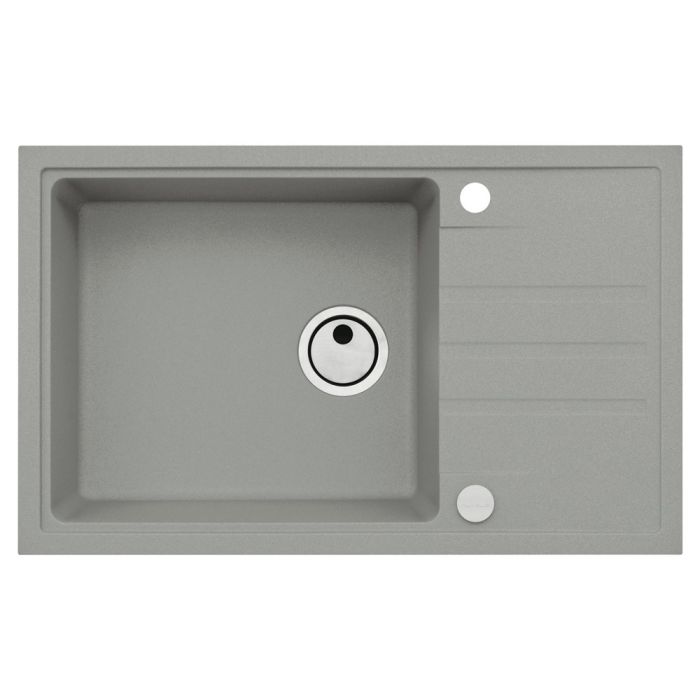 Мойка кухонная Alveus Granital Intermezzo 130 Concrete-G81 780х480х200 с сифоном, серая