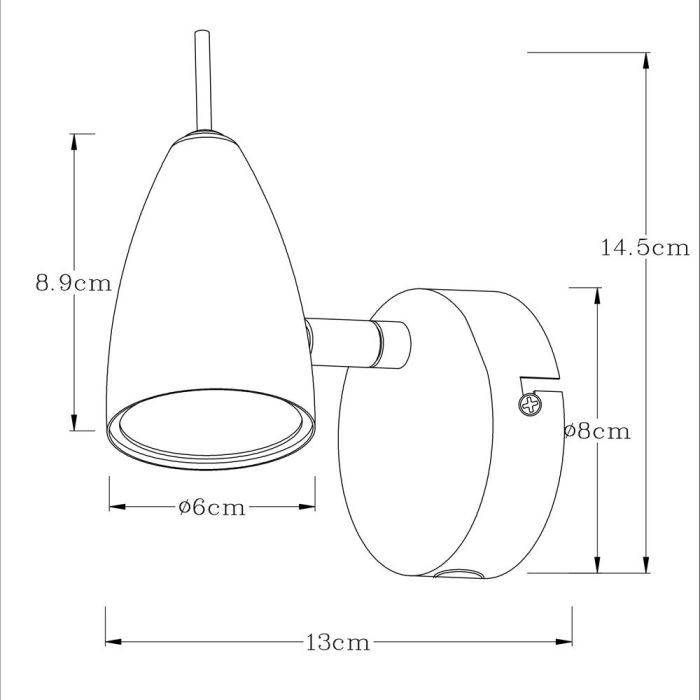 Бра Arte Lamp Regista A1966AP-1GY