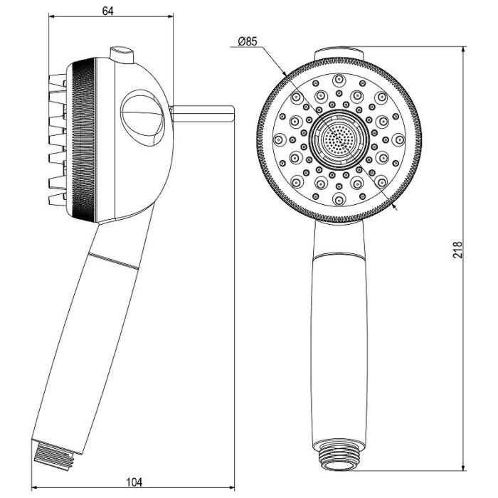 Комплект аксессуаров Lemark KLAVA LM8152PS для мытья животных, бежевый/белый