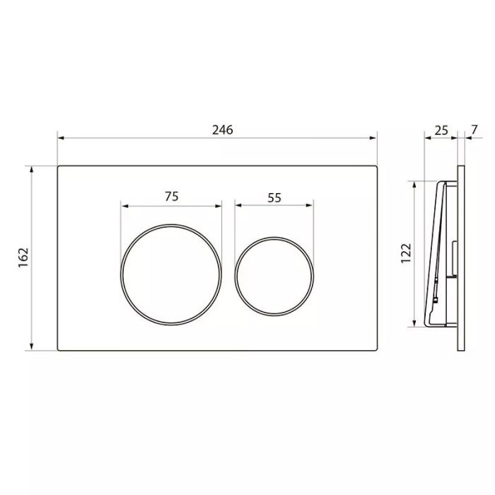 Комплект инсталляция Point Элемент PN45120 с унитазом Point Веста PN41701, сиденье микролифт, клавиша Point Виктория PN44061SB, цвет нержавеющая сталь, сталь брашированная, PN48111SB