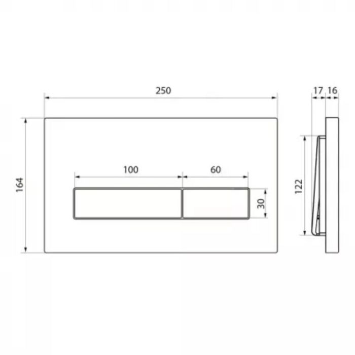 Комплект инсталляция Point Элемент PN45120 с унитазом Point Вега PN41711, сиденье микролифт, клавиша Point Меркурий PN44831BM, цвет черный матовый, PN48133BM