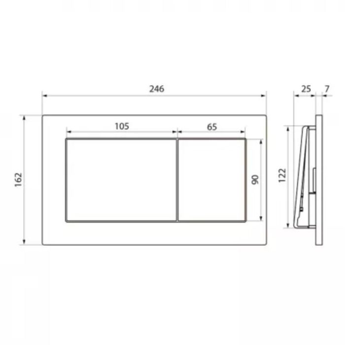 Комплект инсталляция Point Элемент PN45120 с унитазом Point Веста PN41701BM, сиденье микролифт, клавиша Point Ника PN44081SB, цвет нержавеющая сталь, сталь брашированная, PN48125SB