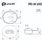 Кухонная мойка Ulgran Practik PR-M 610-003 Светло-серая