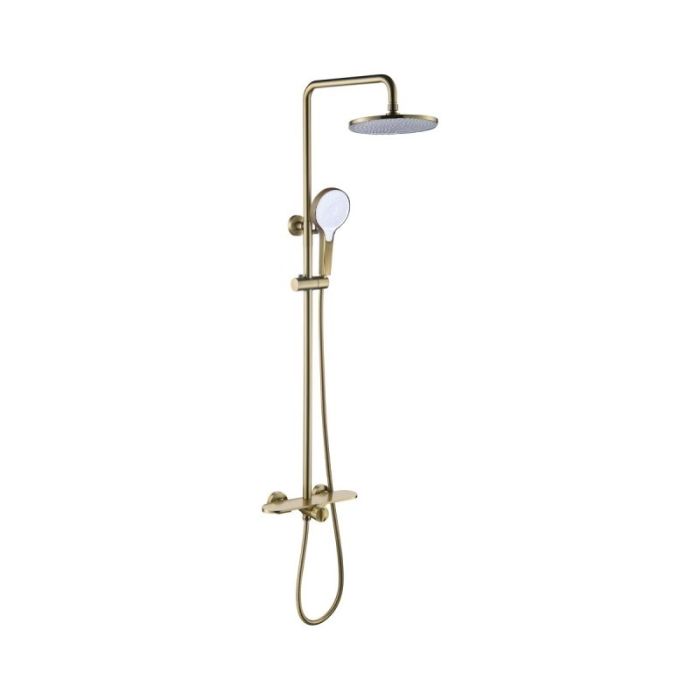 Душевая система Bronze de Luxe ICON 80112CG, матовое золото