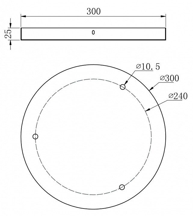 Основание Maytoni Universal base SPR-BASE-R-03-W