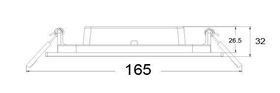 Встраиваемый светильник Maytoni Stockton DL020-6-L12W