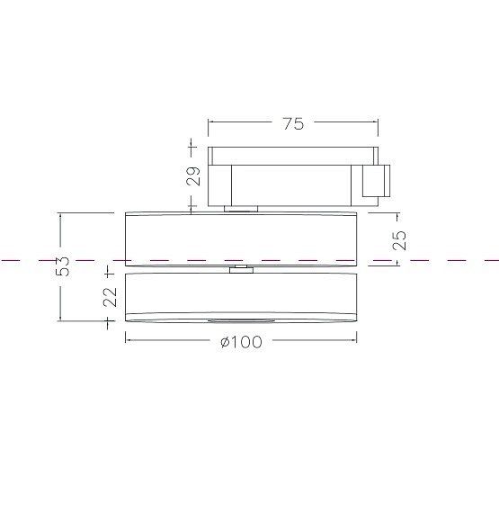 Накладной светильник Maytoni Magic TR006-1-12W3K-W4K