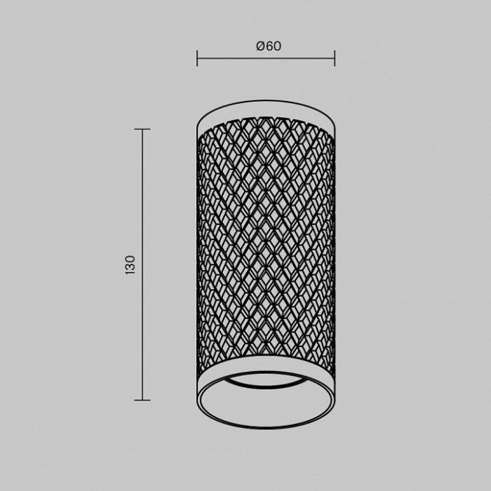 Накладной светильник Maytoni Focus Design C036CL-01G