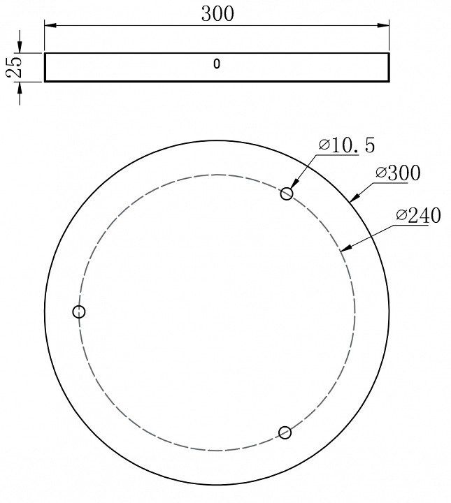 Основание Maytoni Universal base SPR-BASE-R-03-B