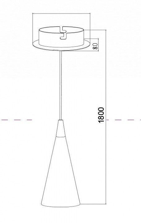 Подвесной светильник Maytoni Nevill P318-PL-01-W