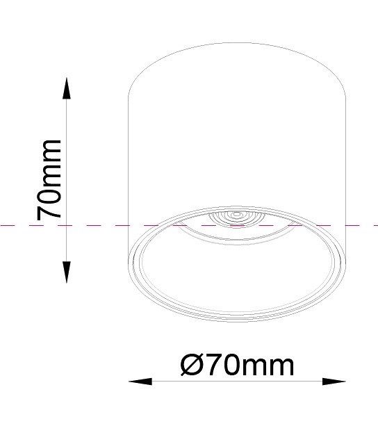 Накладной светильник Maytoni Alfa LED C064CL-L12W3K