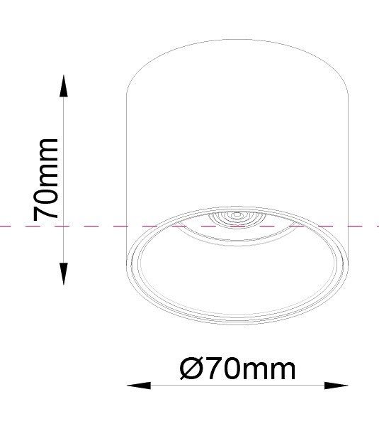 Накладной светильник Maytoni Alfa LED C064CL-L12W4K