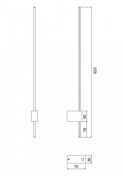 Бра Maytoni Pars C070WL-L6GB3K