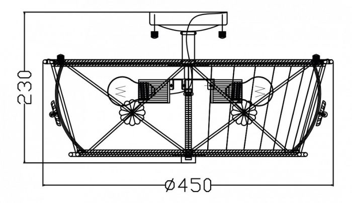 Светильник на штанге Maytoni Lea ARM369-03-G