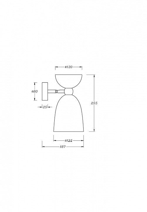 Бра Maytoni Cloches MOD113WL-01W