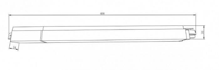 Накладной светильник Maytoni Basis TR000-1-12W3K-B