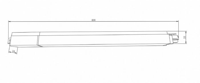 Накладной светильник Maytoni Basis TR000-1-12W4K-B