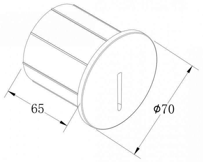 Встраиваемый светильник Maytoni Lock O014SL-L3B3K