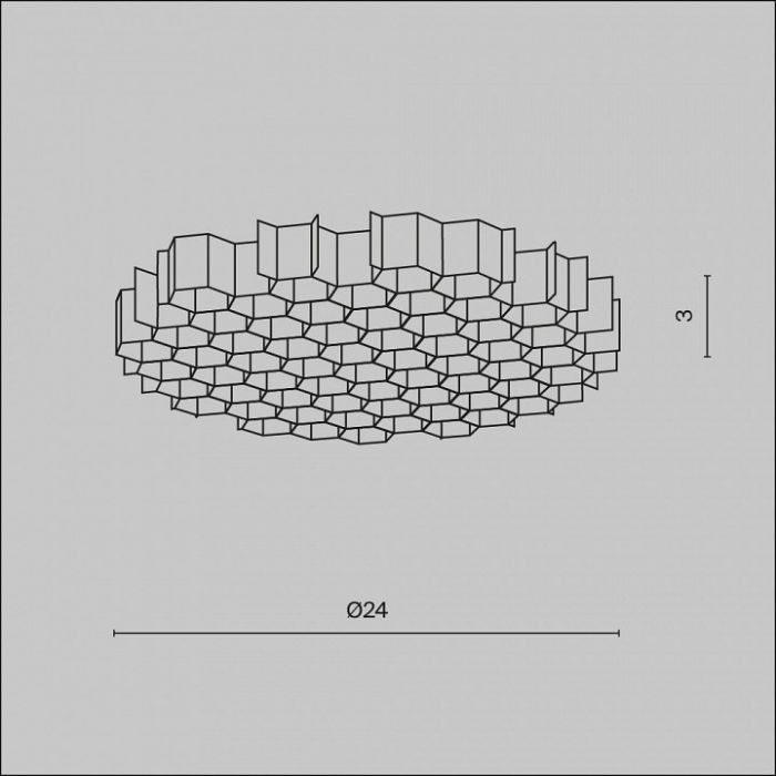 Сотовый фильтр Maytoni Focus T HoneyComb-D24