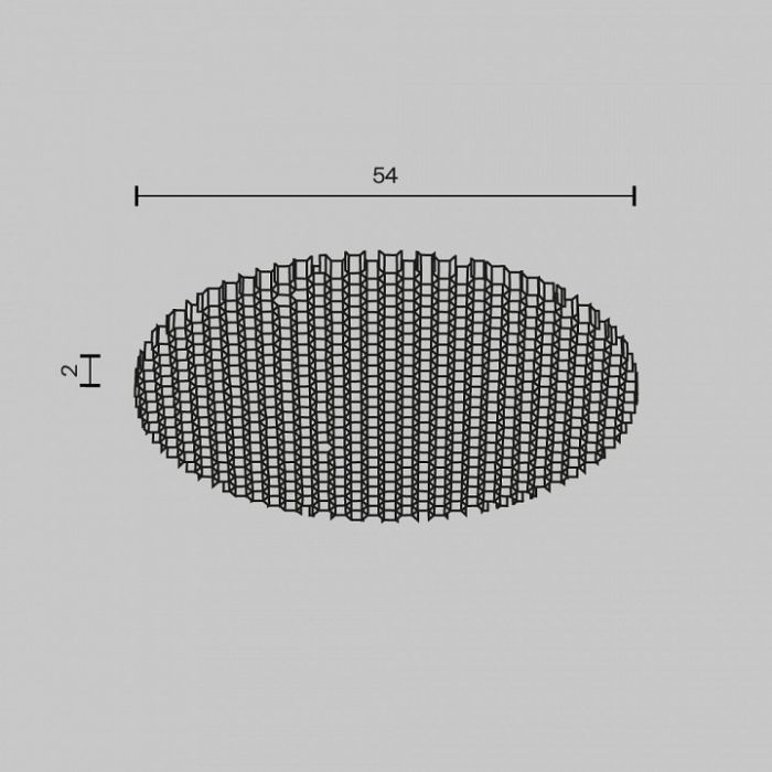 Сотовый фильтр Maytoni Focus Led HoneyComb-D52