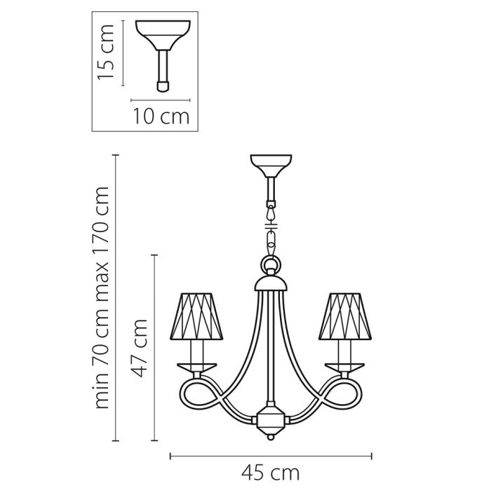 Подвесная люстра Lightstar Riccio 705032