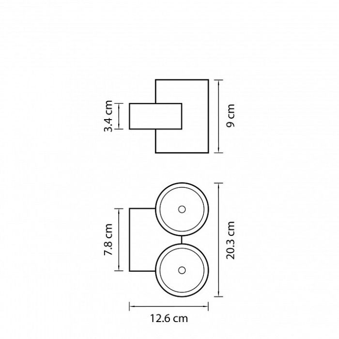 Накладной светильник Lightstar Paro LED 362694