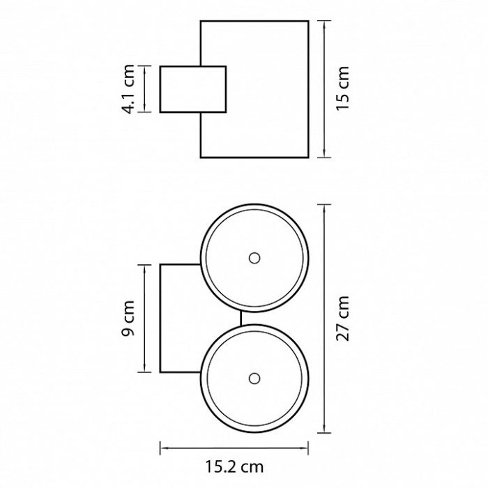 Накладной светильник Lightstar Paro LED 372692