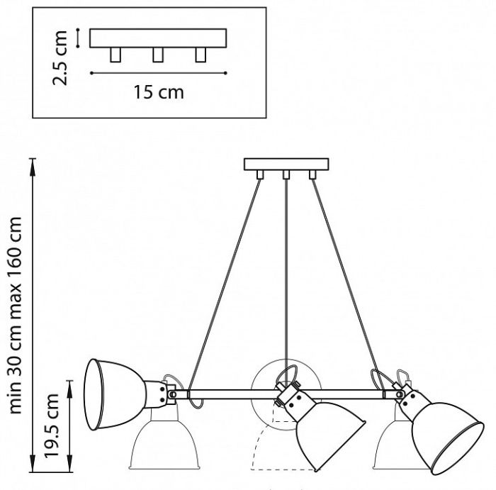 Подвесная люстра Lightstar Acrobata 761167