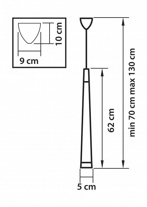 Подвесной светильник Lightstar Punto 807013