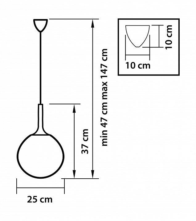 Подвесной светильник Lightstar Globo 813031