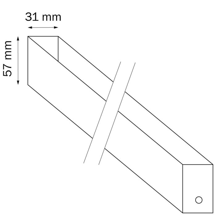 Трек накладной Lightstar Teta 505016