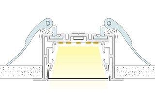 Крепеж Arlight S2-LINIA-F Clip Set 021190