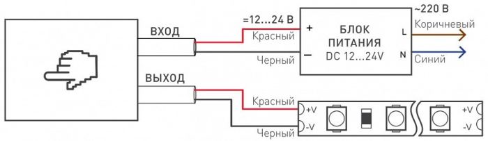 Диммер сенсорный Arlight LN-200 018105