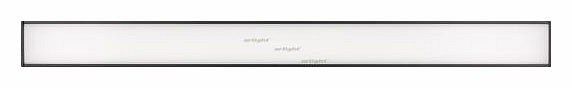 Встраиваемый светильник Arlight MAG-FLAT-45-L405-12W Warm3000 (BK, 100 deg, 24V) 026950