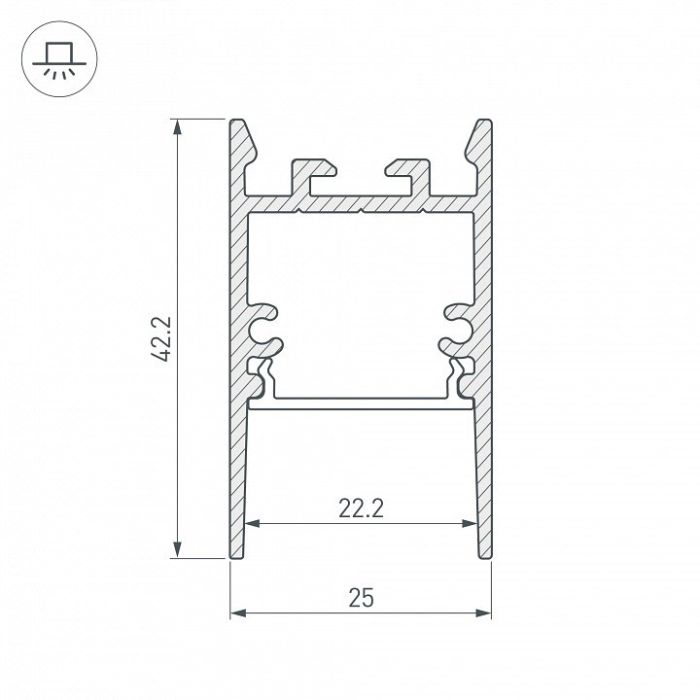 Профиль универсальный Arlight SL-COMFORT 031727