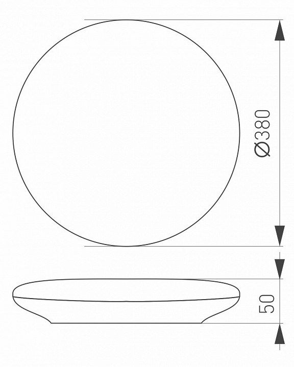 Накладной светильник Arlight Frisbee 030163