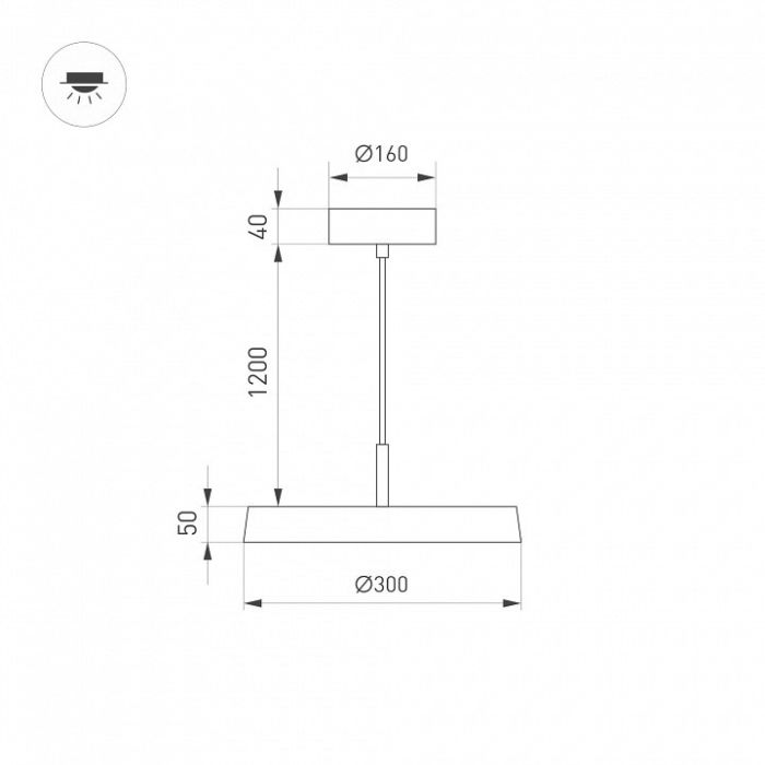 Подвесной светильник Arlight ELEGANT 033914