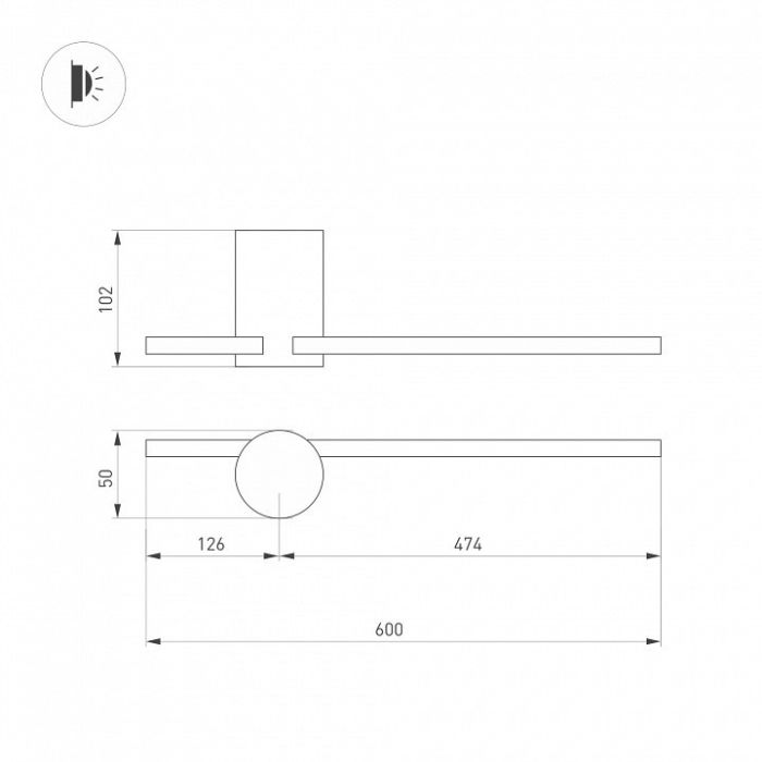 Бра Arlight VINCI 034170