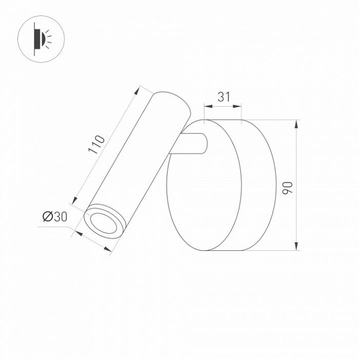 Бра Arlight BED 033061