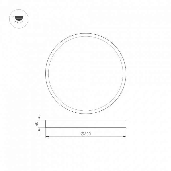 Накладной светильник Arlight SP 020524(1)