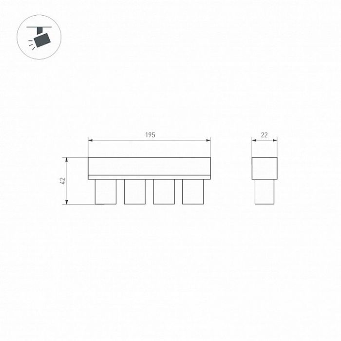 Накладной светильник Arlight MAG-ORIENT 37329